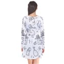 Set Chalk Out Scribble Collection Flare Dress View2