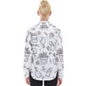 Set Chalk Out Scribble Collection Womens Long Sleeve Shirt View2