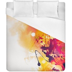 Paint Splash Paint Splatter Design Duvet Cover (california King Size) by Celenk