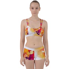 Paint Splash Paint Splatter Design Women s Sports Set by Celenk