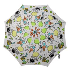 Sketch Set Cute Collection Child Hook Handle Umbrellas (medium) by Celenk