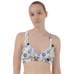 Sketch Set Cute Collection Child Sweetheart Sports Bra by Celenk