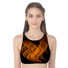 Background Light Glow Abstract Art Tank Bikini Top by Celenk