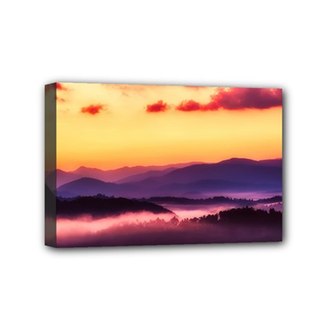 Great Smoky Mountains National Park Mini Canvas 6  X 4  by Celenk