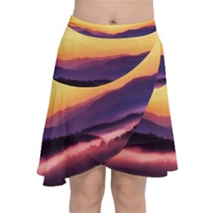 Great Smoky Mountains National Park Chiffon Wrap by Celenk