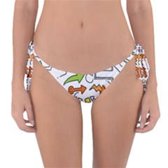 Desktop Pattern Art Graphic Design Reversible Bikini Bottom