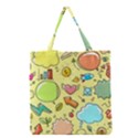 Cute Sketch Child Graphic Funny Grocery Tote Bag View1