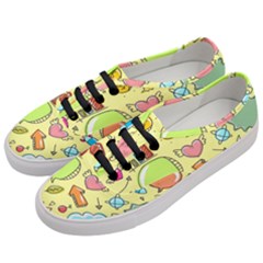 Cute Sketch Child Graphic Funny Women s Classic Low Top Sneakers by Celenk