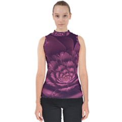 Fractal Blossom Flower Bloom Shell Top by Celenk