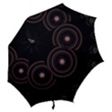 Fractal Flowers Pattern Fantasy Hook Handle Umbrellas (Medium) View2