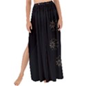 Fractal Flowers Pattern Fantasy Maxi Chiffon Tie-Up Sarong View1