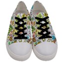 Doodle New Year Party Celebration Men s Low Top Canvas Sneakers View1