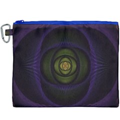 Fractal Blue Eye Fantasy 3d Canvas Cosmetic Bag (xxxl) by Celenk