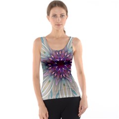 Mandala Kaleidoscope Ornament Tank Top by Celenk