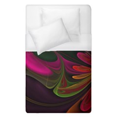 Fractal Abstract Colorful Floral Duvet Cover (single Size) by Celenk