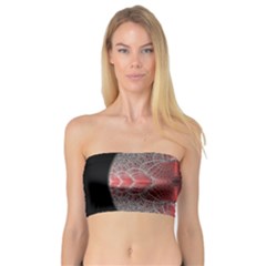 Fractal Diamond Circle Pattern Bandeau Top by Celenk