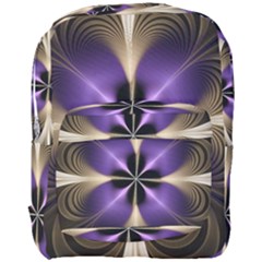 Fractal Glow Flowing Fantasy Full Print Backpack