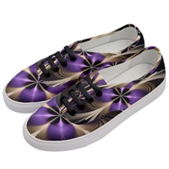 Fractal Glow Flowing Fantasy Women s Classic Low Top Sneakers by Celenk