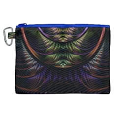 Fractal Colorful Pattern Fantasy Canvas Cosmetic Bag (xl) by Celenk