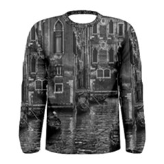 Venice Italy Gondola Boat Canal Men s Long Sleeve Tee