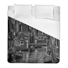 Venice Italy Gondola Boat Canal Duvet Cover (Full/ Double Size)