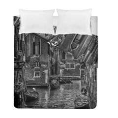 Venice Italy Gondola Boat Canal Duvet Cover Double Side (Full/ Double Size)