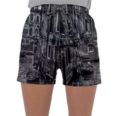 Venice Italy Gondola Boat Canal Sleepwear Shorts