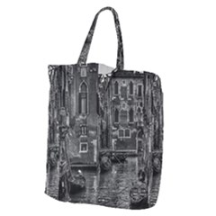 Venice Italy Gondola Boat Canal Giant Grocery Zipper Tote by Celenk