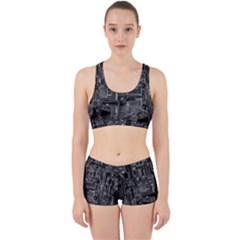 Venice Italy Gondola Boat Canal Work It Out Sports Bra Set