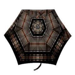 Fractal Fractal Art Design Geometry Mini Folding Umbrellas by Celenk