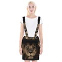 African Lion Mane Close Eyes Braces Suspender Skirt View1