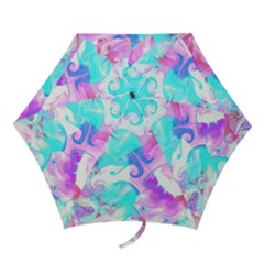 Background Art Abstract Watercolor Mini Folding Umbrellas by Celenk