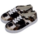 Dog Pet Art Abstract Vintage Kids  Classic Low Top Sneakers View2