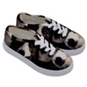 Dog Pet Art Abstract Vintage Kids  Classic Low Top Sneakers View3