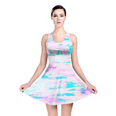 Background Art Abstract Watercolor Reversible Skater Dress by Celenk