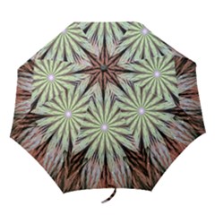 Fractal Floral Fantasy Flower Folding Umbrellas by Celenk