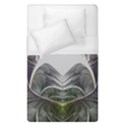 Fractal White Design Pattern Duvet Cover (Single Size) View1