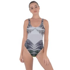 Fractal White Design Pattern Bring Sexy Back Swimsuit