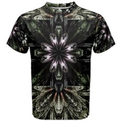 Fractal Design Pattern Texture Men s Cotton Tee by Celenk