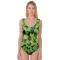 Luck Klee Lucky Clover Vierblattrig Princess Tank Leotard 