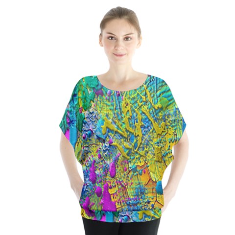 Background Art Abstract Watercolor Blouse by Celenk