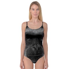 Gibbon Wildlife Indonesia Mammal Camisole Leotard  by Celenk