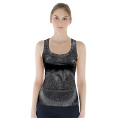 Gibbon Wildlife Indonesia Mammal Racer Back Sports Top by Celenk