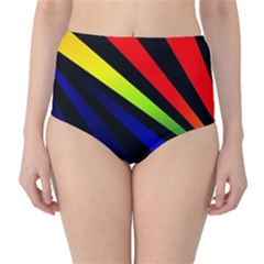 Graphic Design Computer Graphics High-waist Bikini Bottoms by Celenk