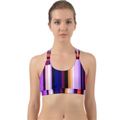 Abstract Background Pattern Textile 3 Back Web Sports Bra by Celenk