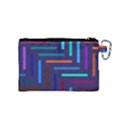 Lines Line Background Abstract Canvas Cosmetic Bag (Small) View2