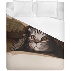 Cat Kitten Cute Pet Blanket Sweet Duvet Cover (california King Size) by Celenk