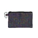 Lines Line Background Canvas Cosmetic Bag (Small) View1