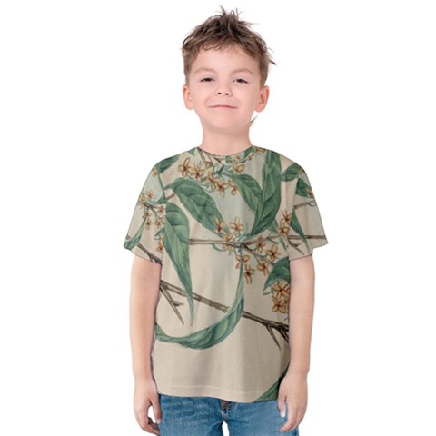 Vintage Watercolour Watercolor Kids  Cotton Tee by Celenk