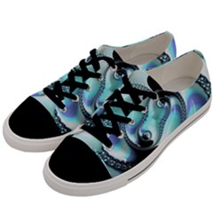 Background Pattern Jewellery Men s Low Top Canvas Sneakers by Celenk